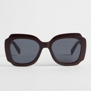 Torrid Matte Square Smoke Lens Sunglasses